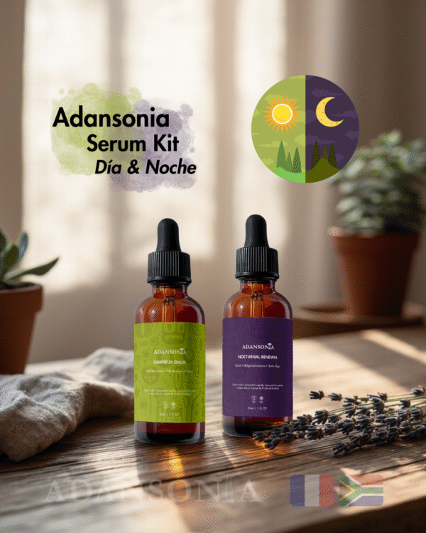 Baobab + Retinal | Día & Noche | Serum Kit Adansonia