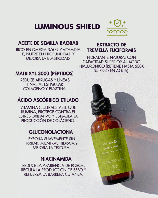 Baobab + Vitamina C & Péptidos | Serum Adansonia Luminous Shield