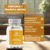 Curcuma + Pimienta Negra 1000mg