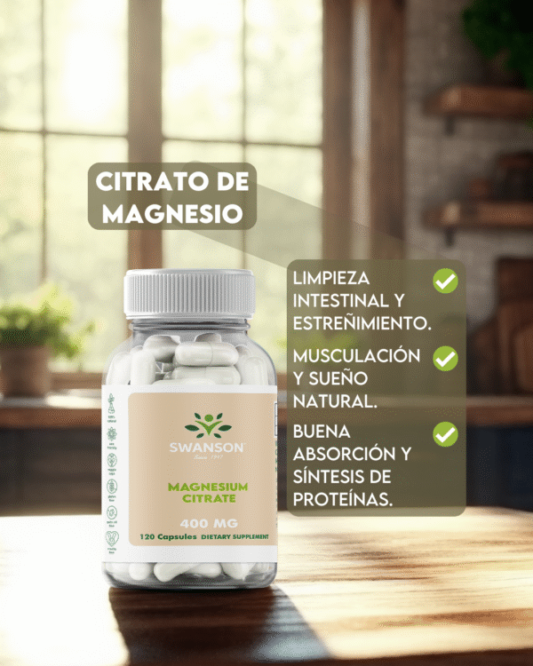 Citrato de Magnesio 400mg