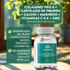 Colágeno Tipo 2 + Cartílago de Tiburón + Calcio + Magnesio con Vitamina C & Zinc 1000mg