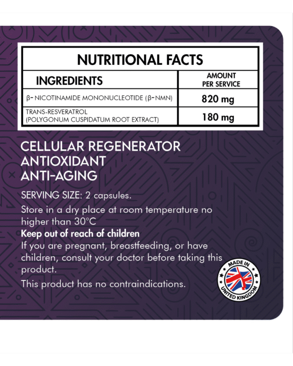 NMN + Resveratrol 1000mg