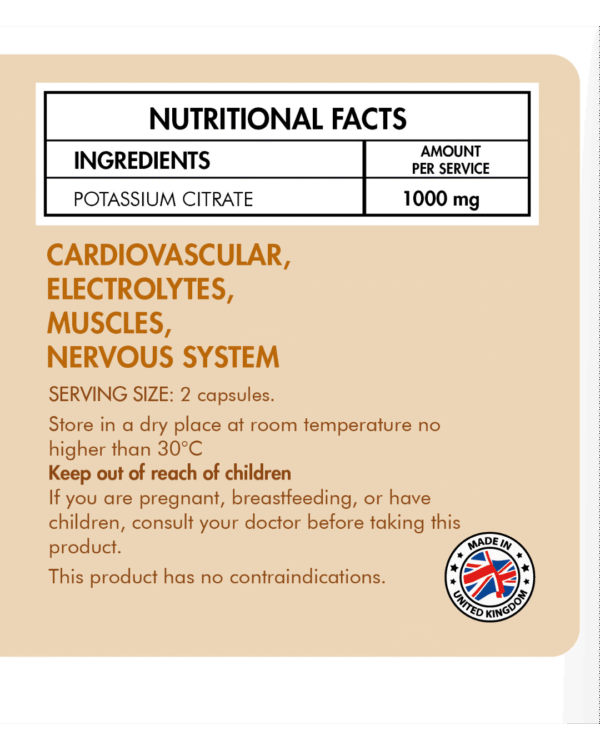 Citrato de Potasio 1000mg