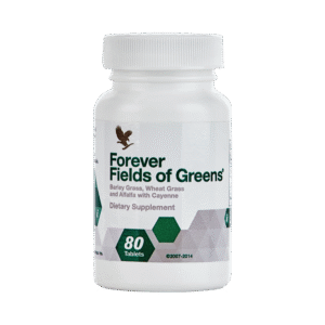 Superalimento de Cebada + Alfalfa + Triguillo con miel & Pimienta de Cayena | Field of Greens 80tab