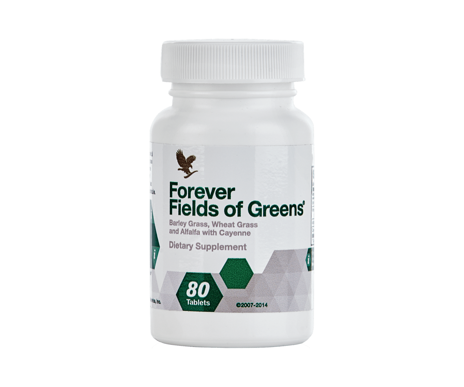 Superalimento de Cebada + Alfalfa + Triguillo con miel & Pimienta de Cayena | Field of Greens 80tab