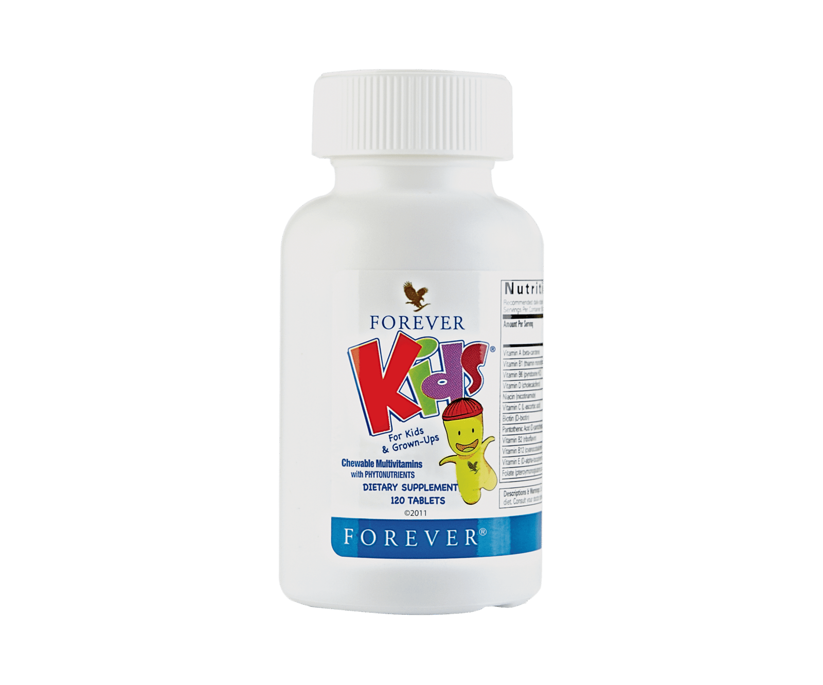Multivitamínico Para Niños 120 Masticables