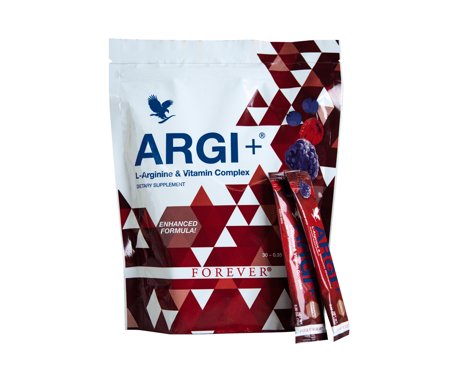 L-Arginina con Extracto de Granada +  Grosella Negra + Arándanos & Baya del Sauco | ARGI+