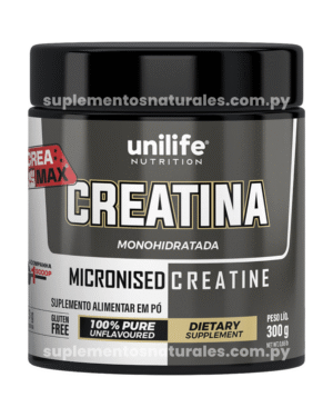 Creatina Monohidratada Micronizada 100% Pura Sin Sabor | 300g