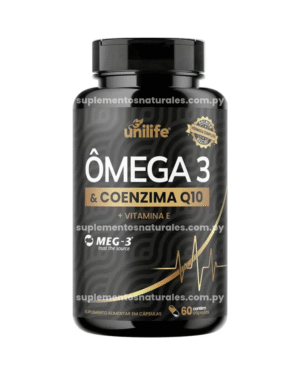 Omega 3 + Coenzima Q10 + Vitamina E | Soporte Cardiovascular y Energía Celular | 60cap